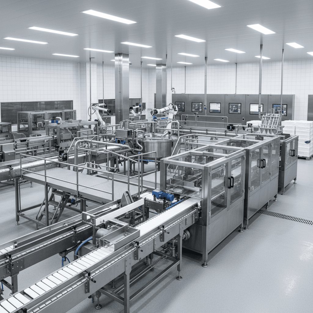 Processing equipment facility