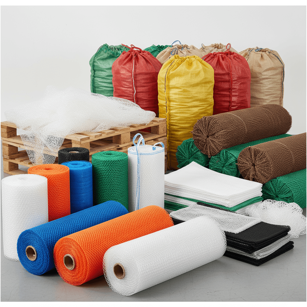 Nets and bags packaging