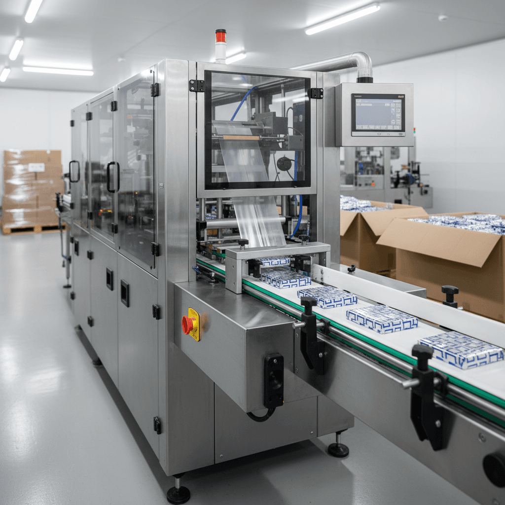 Packaging machines in action